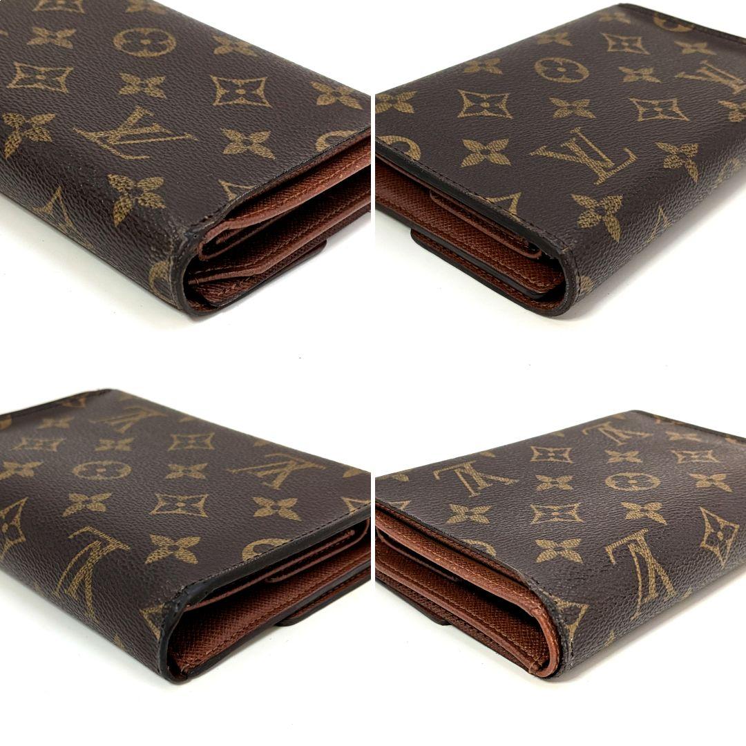 ルイヴィトン モノグラム エテュイ パピエ 三つ折り財布 パスケース B31