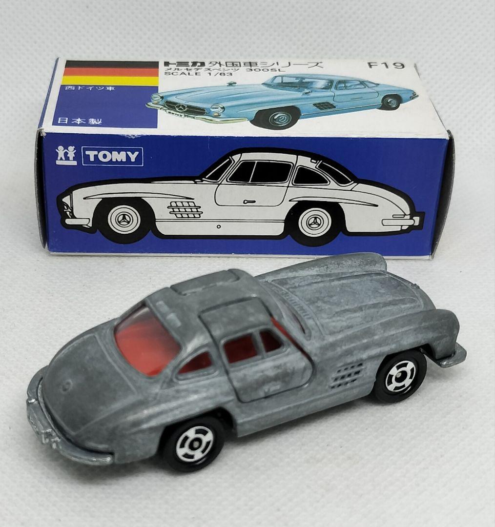 ⚠️無塗装《青箱トミカF19-3》イケダ 特注【ベンツ300SL】ウルトラ美品
