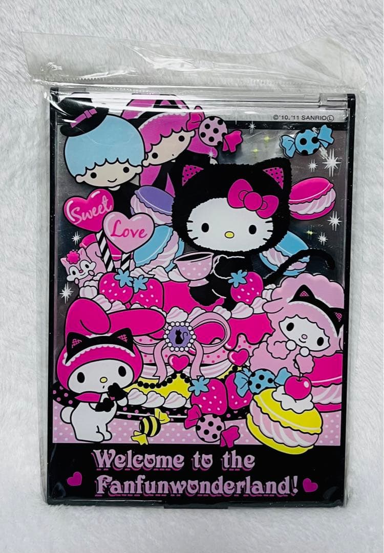 サンリオ コンパクトミラー キティ マイメロ キキララ ピアノ 平成 新品未開封