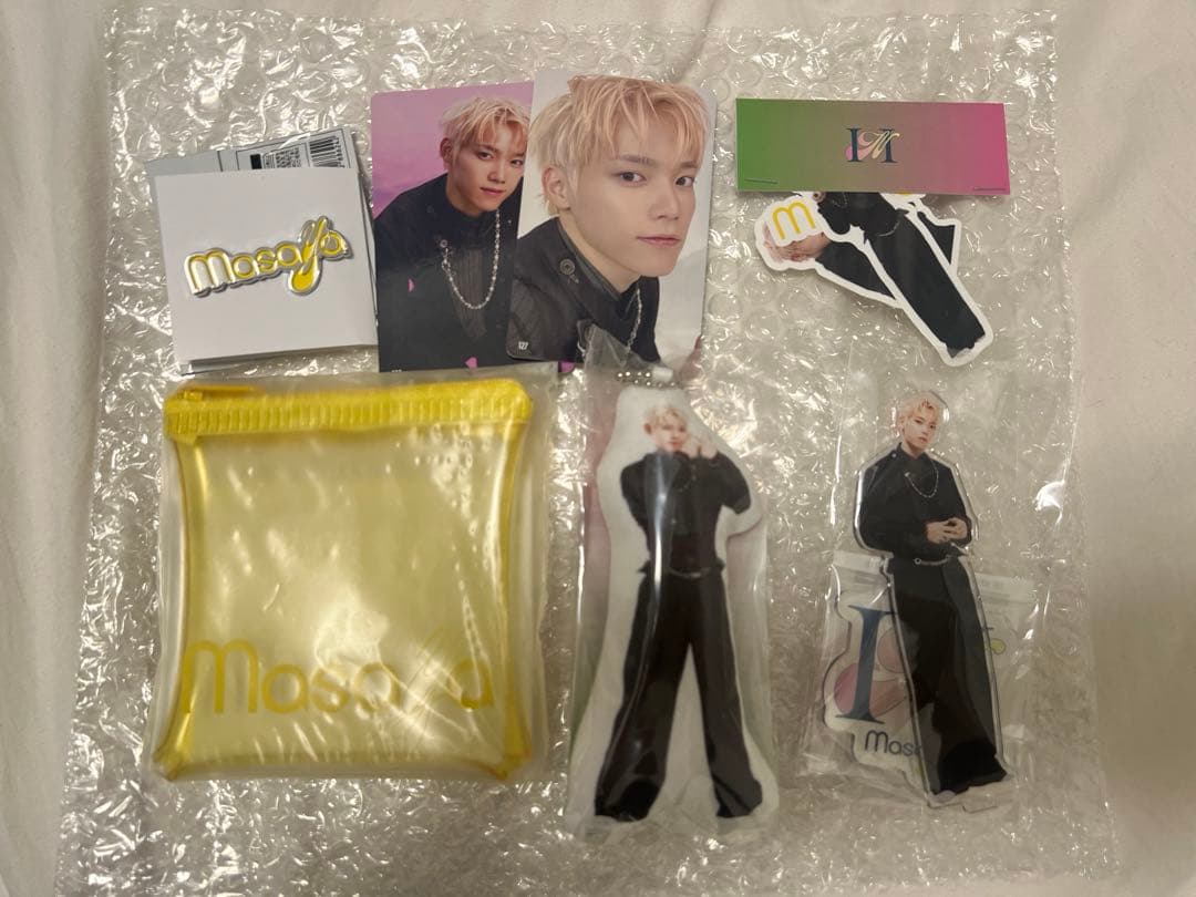 【匿名配送】INI POPUP 木村柾哉 ピンバッチ ステッカー クリアポーチ