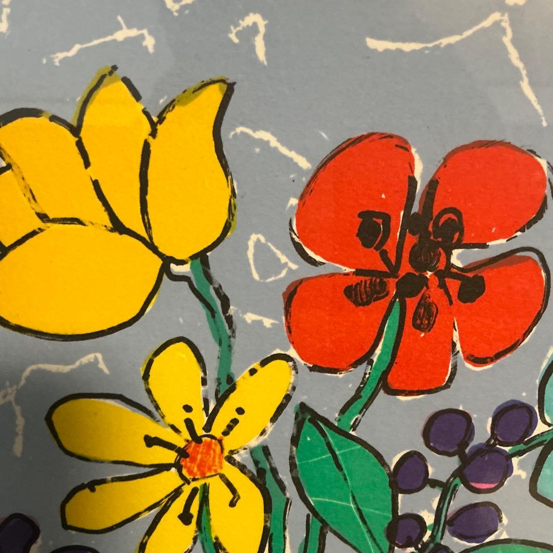 アイズピリ　リトグラフ　花