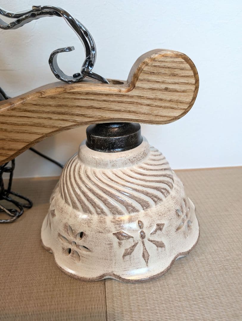 美品　コイズミ　AP 40043 L シャンデリア LED　ライト　アンティーク