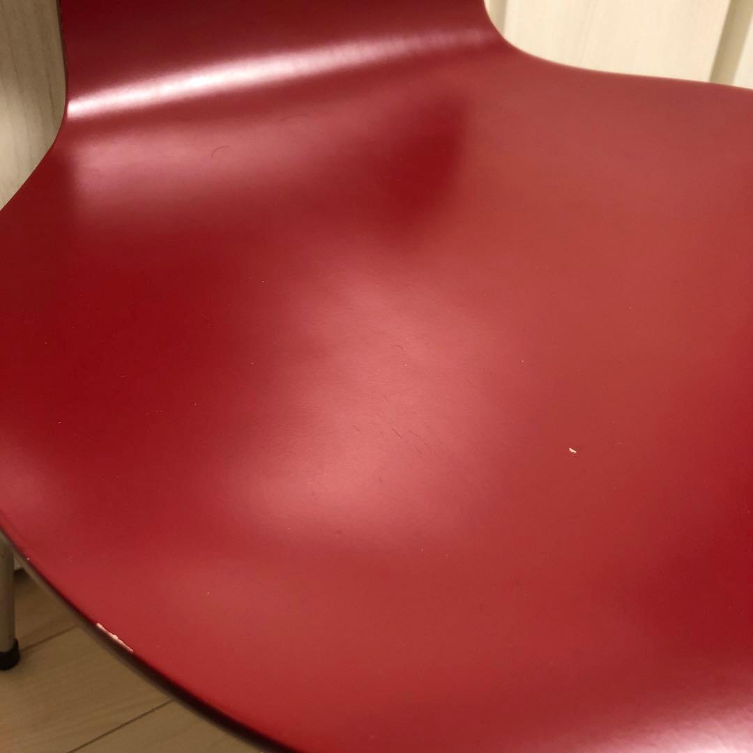 アントチェア　フリッツハンセンFritz Hansen　廃番色希少レッド