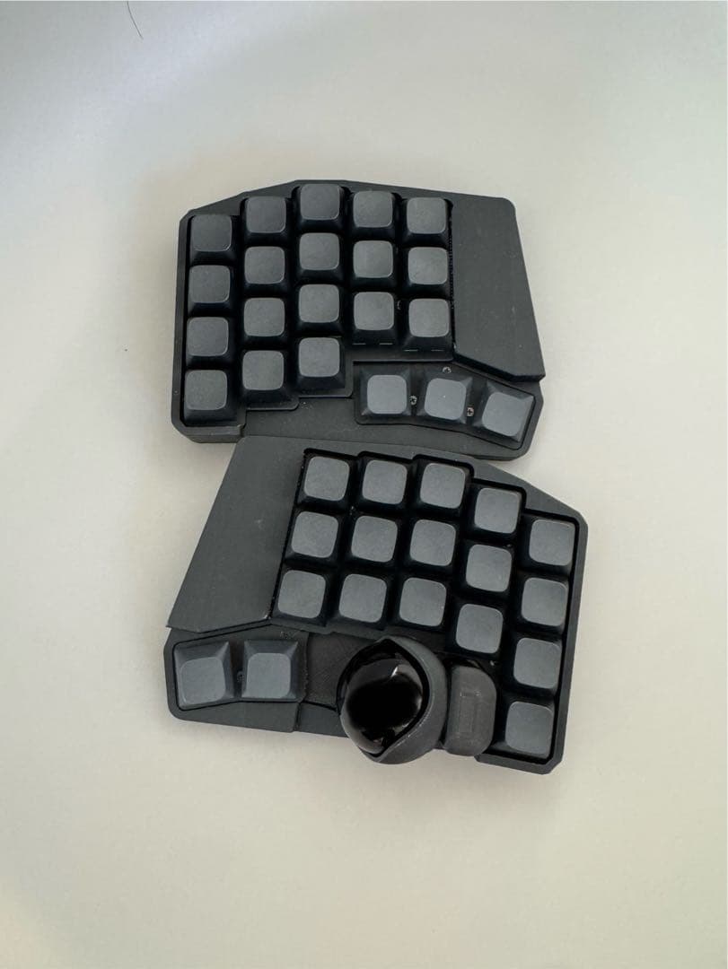 【新品】keyball39 完成品　静音リニア　トラックボール付き