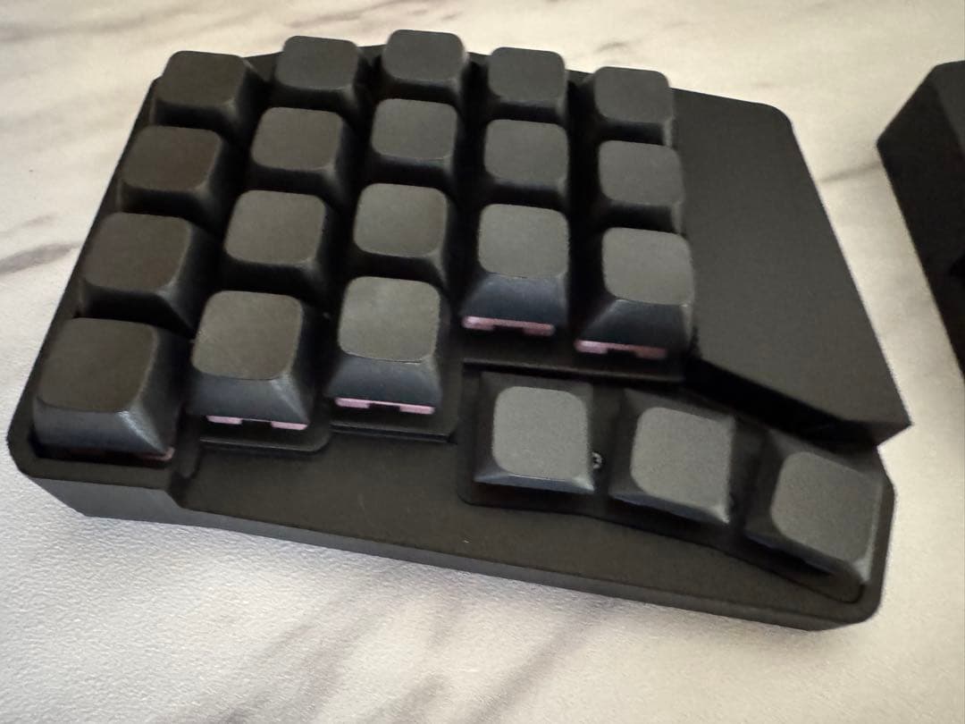 【新品】keyball39 完成品　静音リニア　トラックボール付き