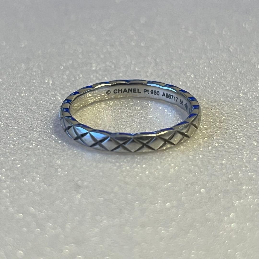 【CHANEL】シャネル ココクラッシュPt950 プラチナ 15号 約4.7g
