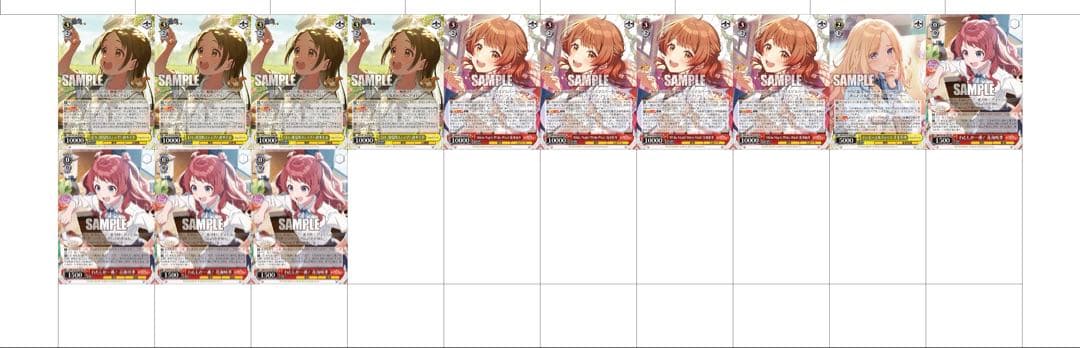 ヴァイス　学園アイドルマスター　デッキ　扉門　パーツ付き