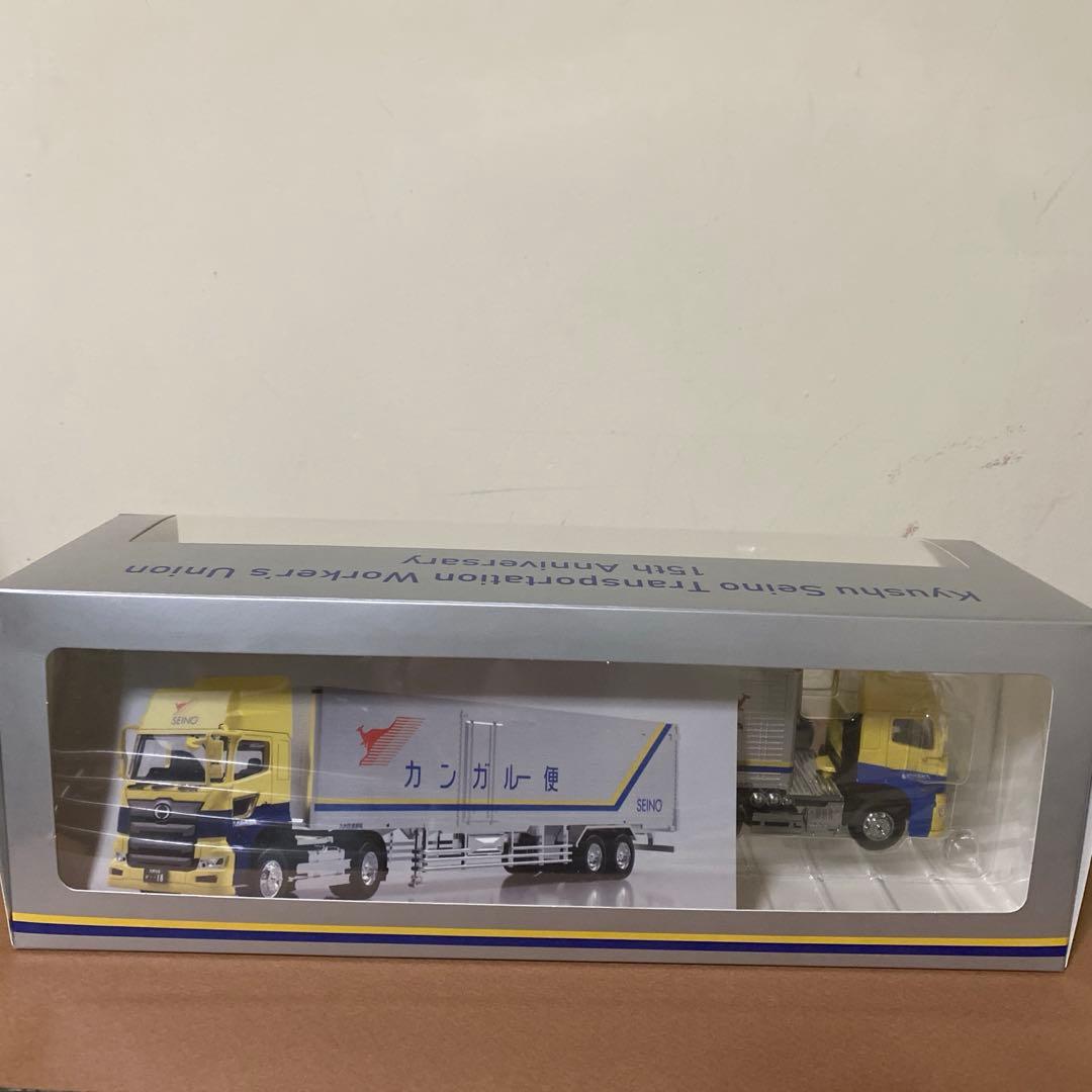 九州西濃運輸労働組合 創立15周年記念トレーラーミニカー＊新品 ＊未開封