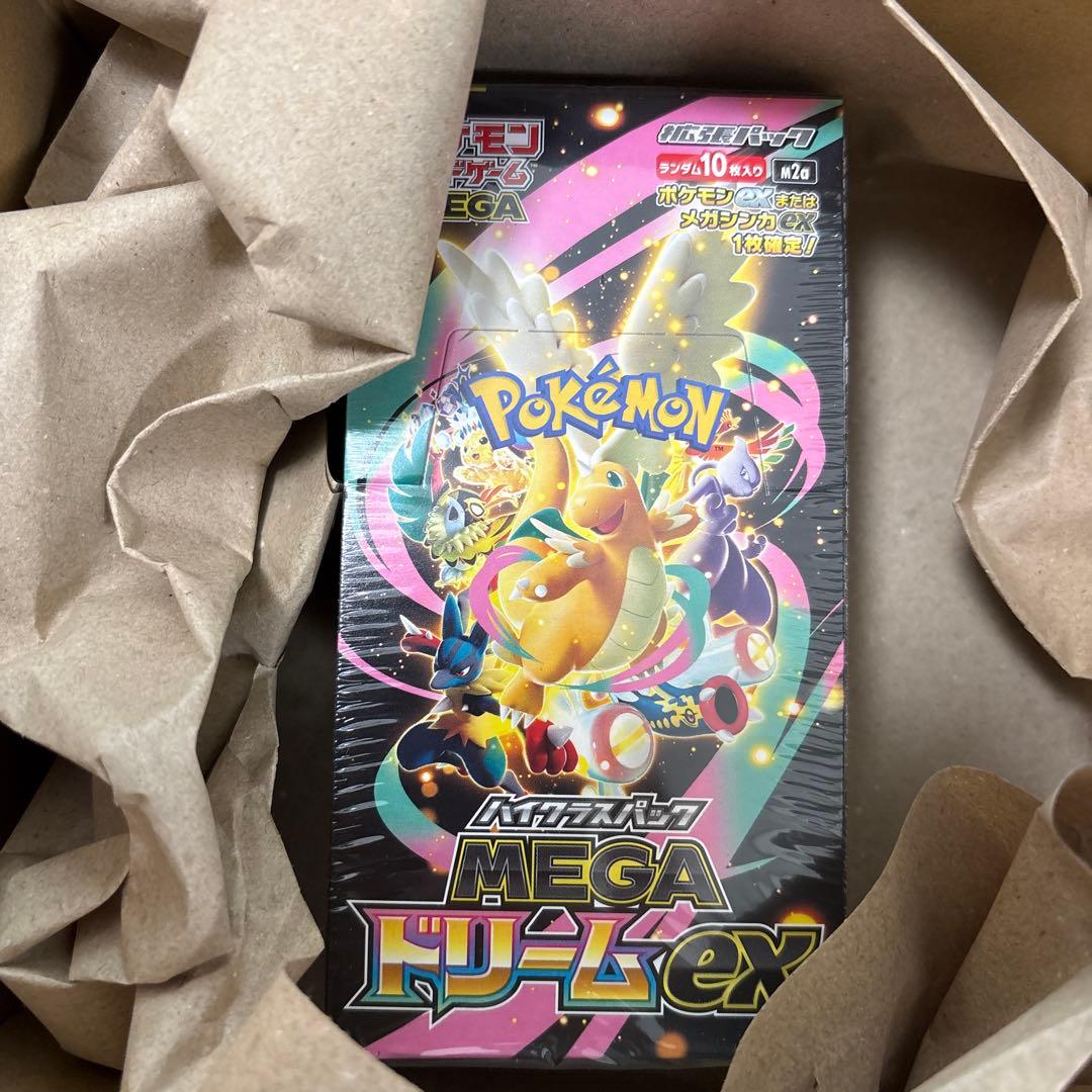 【シュリンク付き】ポケモンカード MEGAドリームex 1BOX 未開封