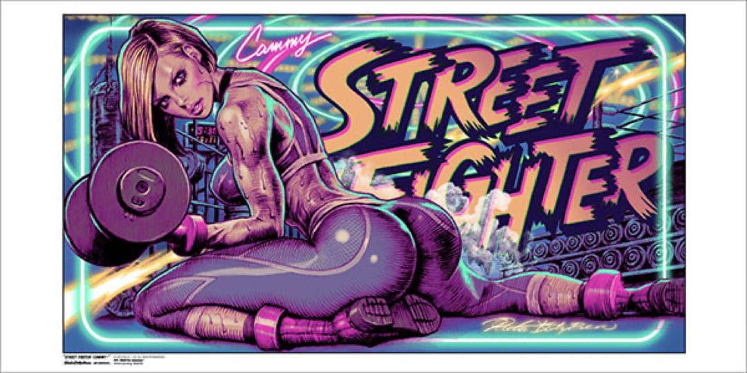 Cammy ストリートファイターシルクスクリーン ロッキンジェリービーン