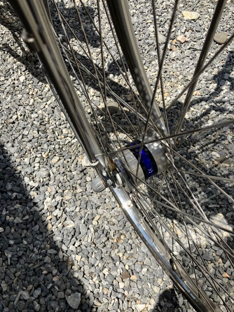 ブリヂストン　アルベルト　26インチ　シルバー　　【引き取り限定】　５段変速