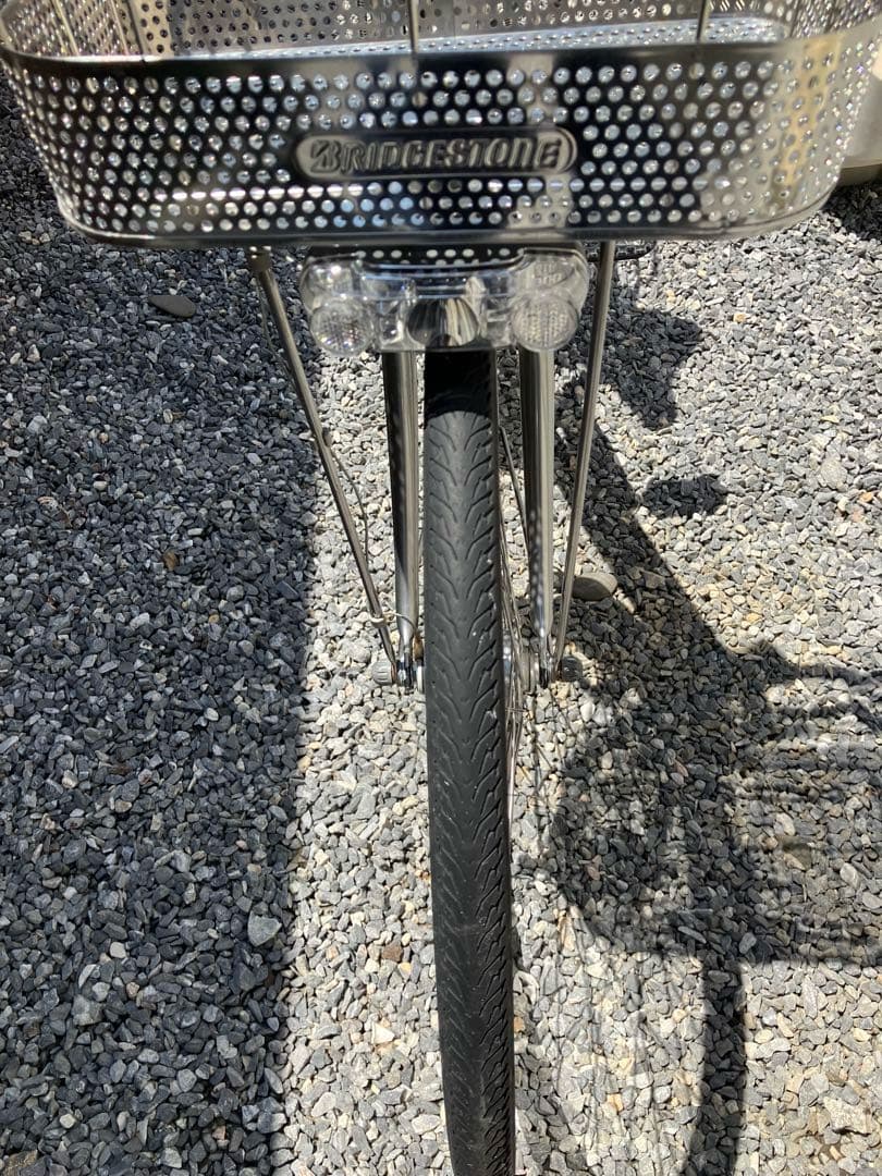 ブリヂストン　アルベルト　26インチ　シルバー　　【引き取り限定】　５段変速