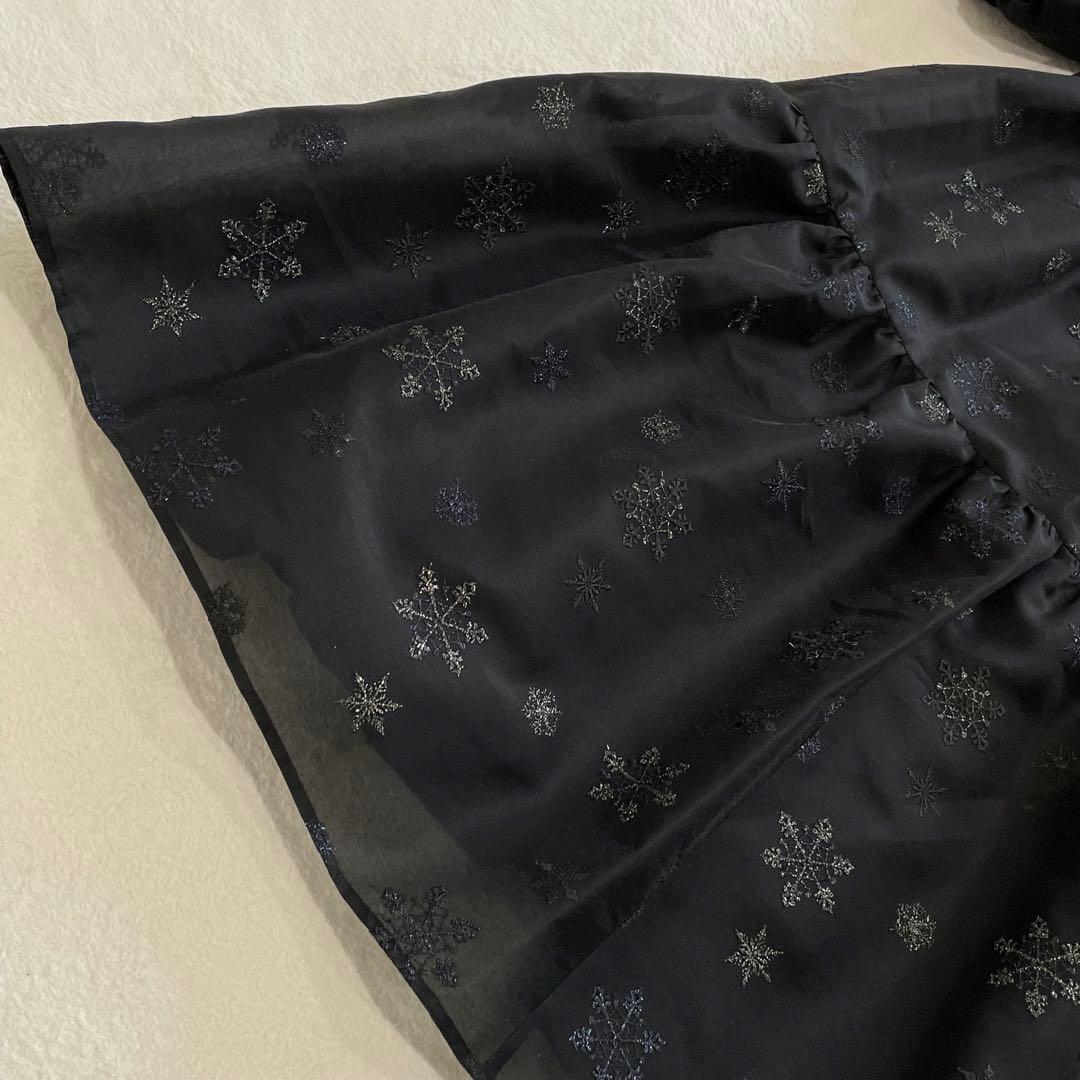 スーツ・フォーマル・ドレス Arobe  Flake Embroidery Tired Dress