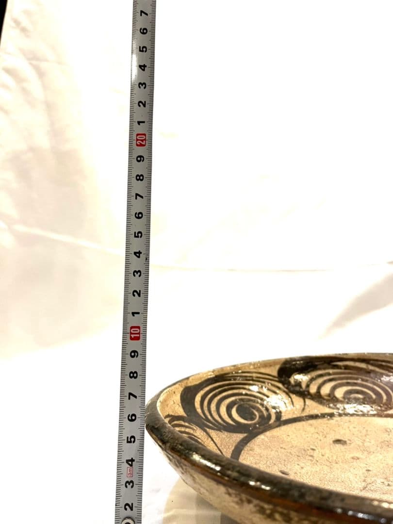 骨董 馬の目 皿 江戸時代