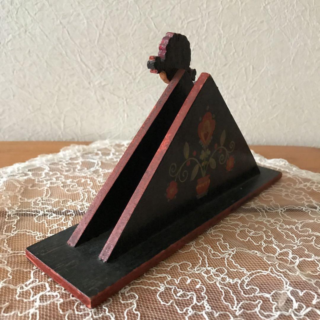 チェコ • アンティーク •ナプキンスタンド