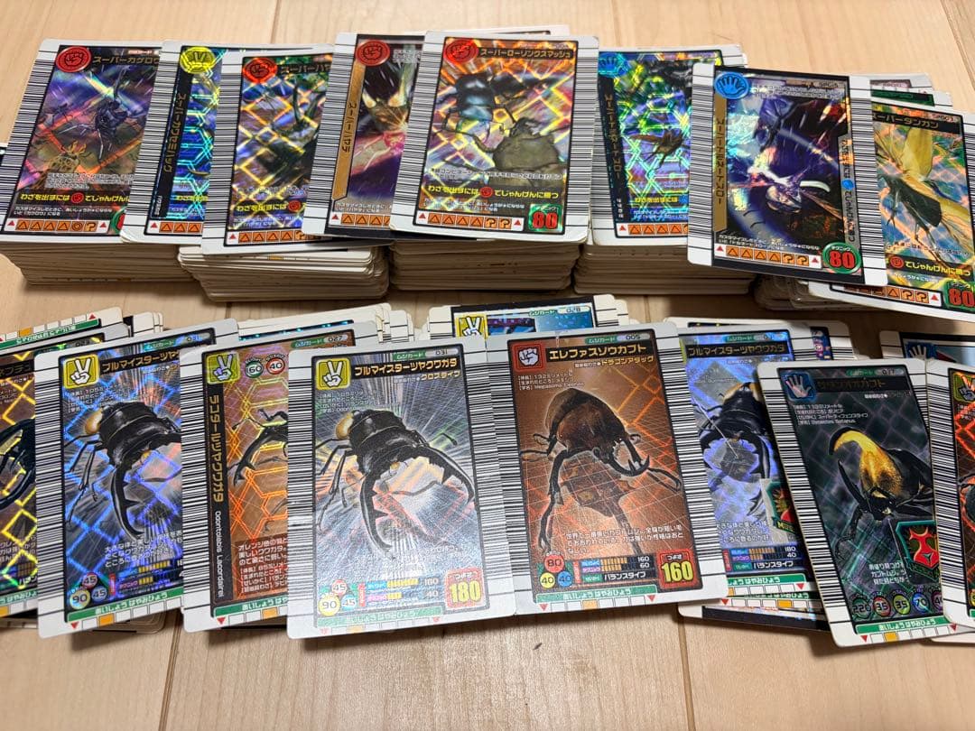 【約300枚】ムシキングカード　まとめ売り