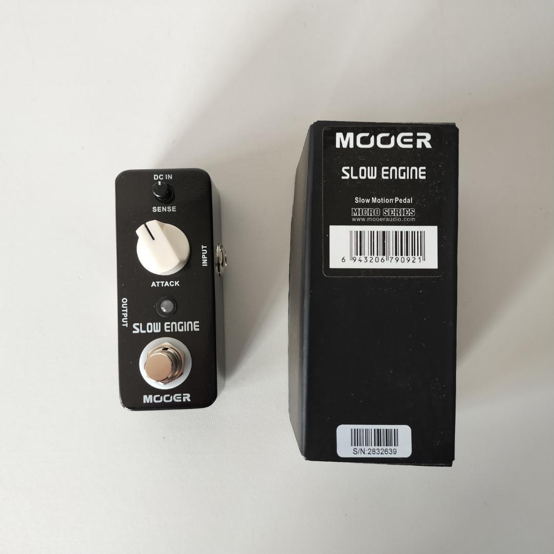 新品：Mooer Slow Engine（バイオリン奏法）