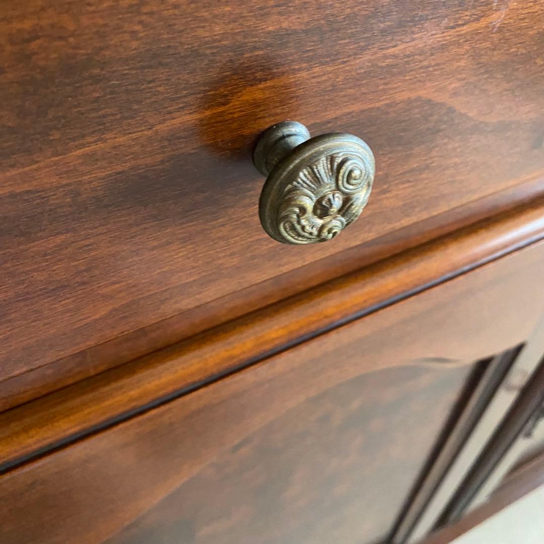 イタリア製　アンティーク　サイドボード　ヨーロピアン　キャビネット　モダン　象嵌