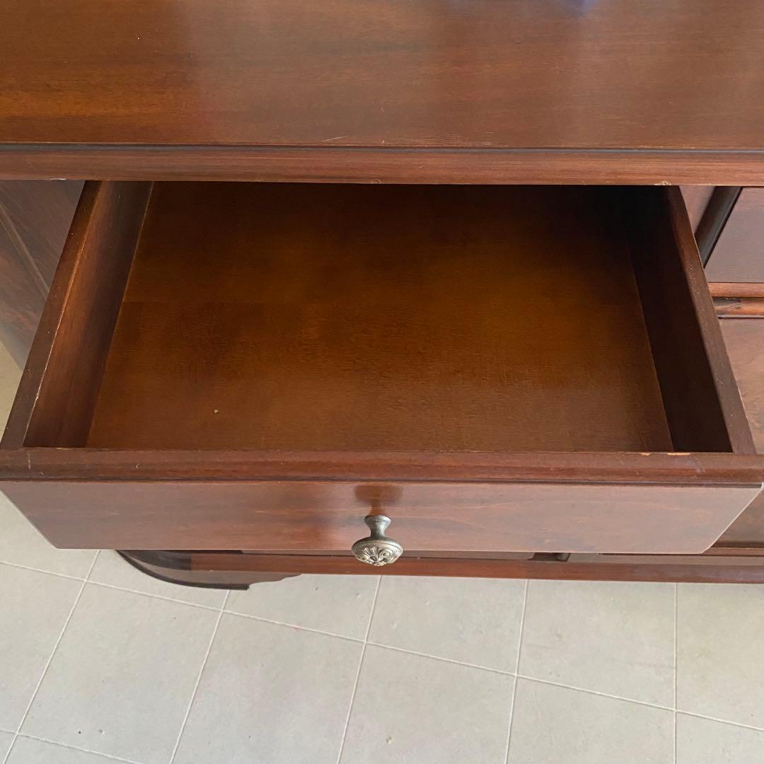 イタリア製　アンティーク　サイドボード　ヨーロピアン　キャビネット　モダン　象嵌