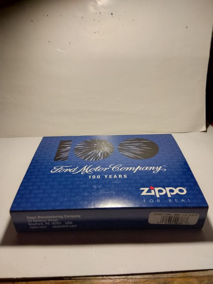 ZIPPO　ジッポー　限定　フォード　１００周年　　　　　　　マスタング　未使用