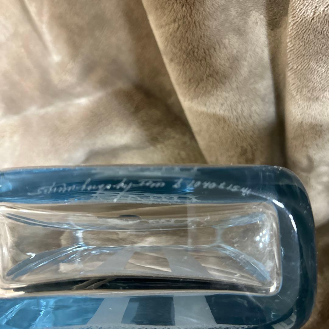 Strombergshyttan Sweden Crystal  Vase、花器