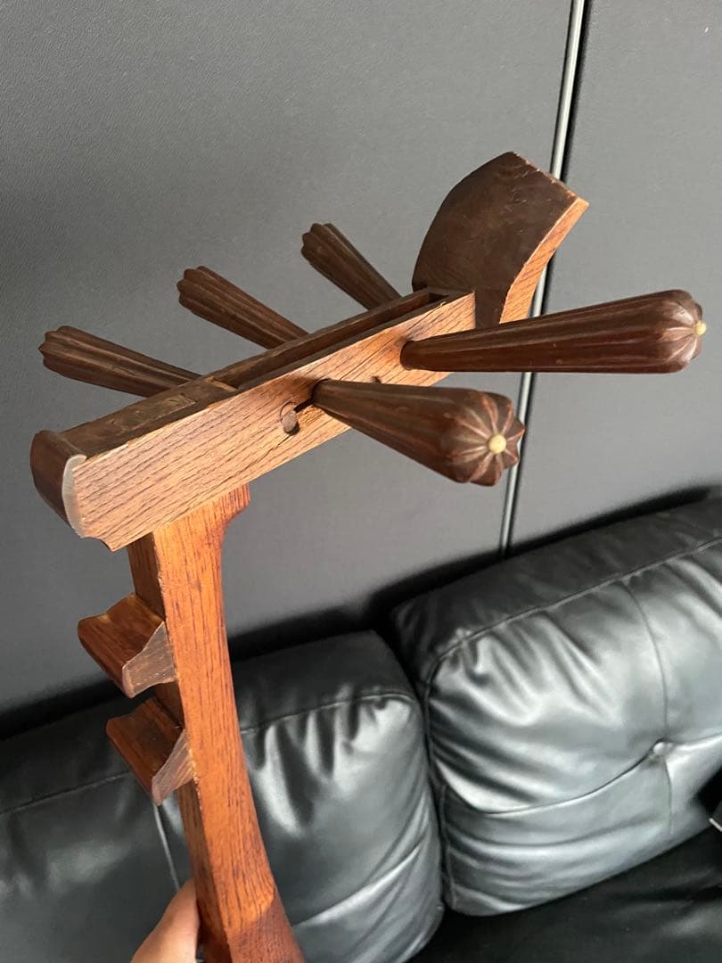 極上品　玉杢　五弦　筑前琵琶 時代物　和楽器