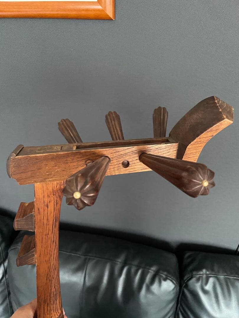 極上品　玉杢　五弦　筑前琵琶 時代物　和楽器