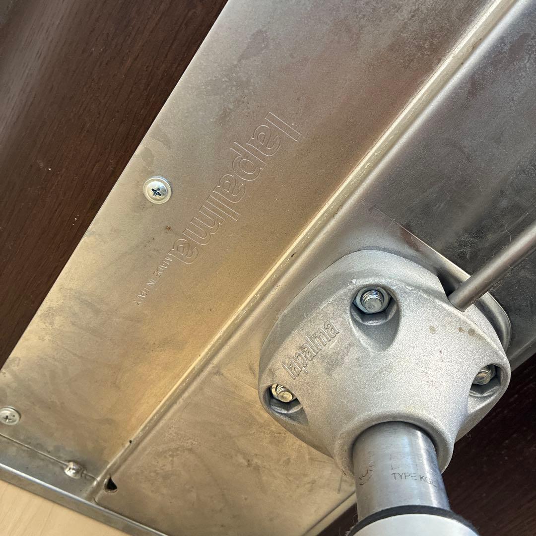 2脚セット　希少品　lapalma イタリア製　昇降式　カウンターチェア