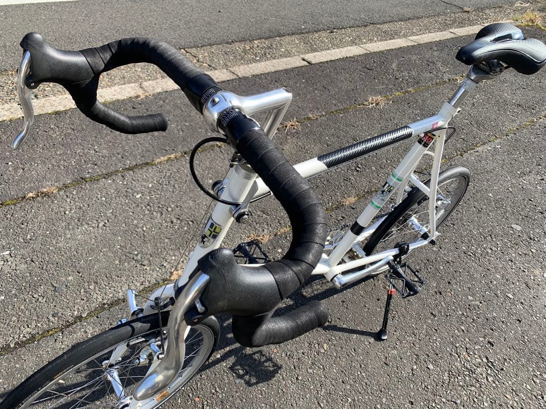 【即乘】送料無料BRUNOミニベロ小径車 ロードバイクSHIMANO 8速 20