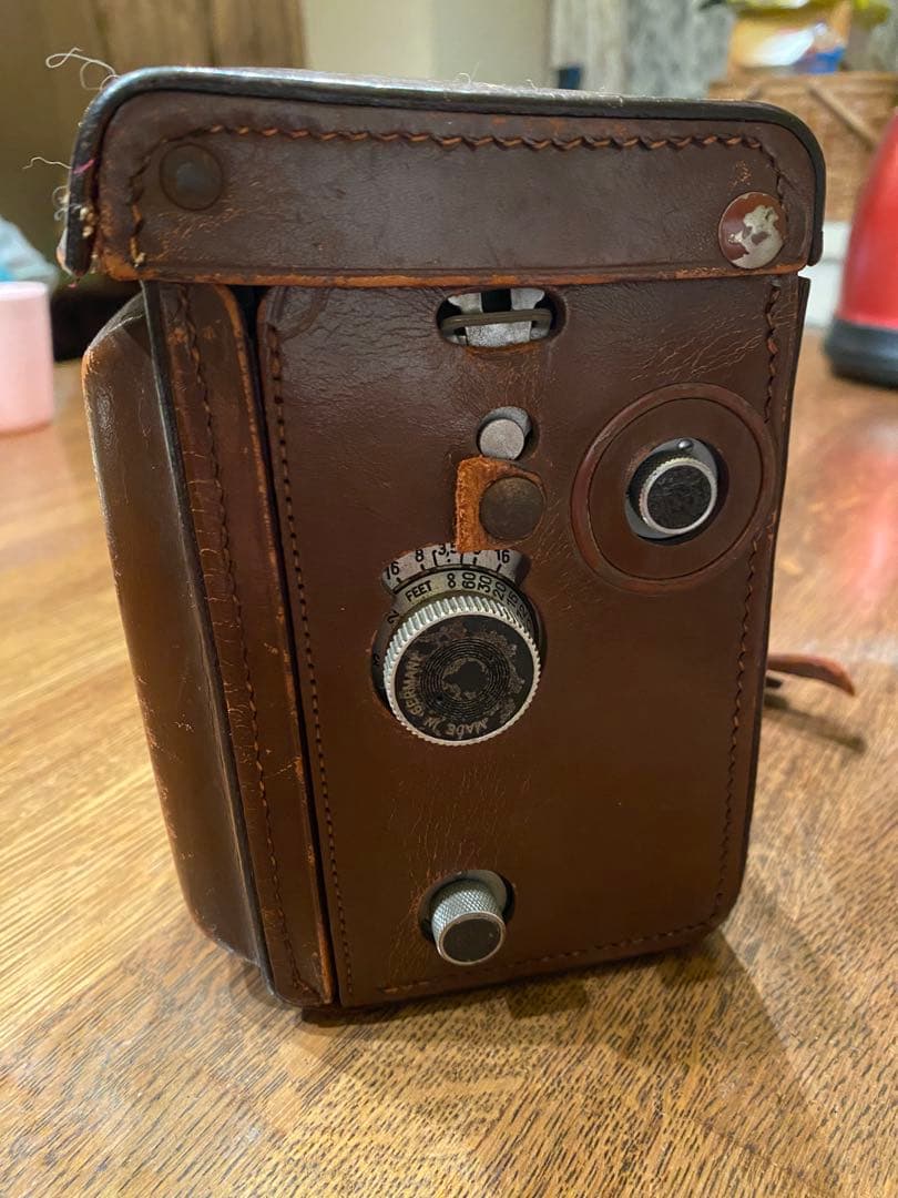 パ*ダ様 Rolleiflex 二眼レフカメラ レザーケース付き