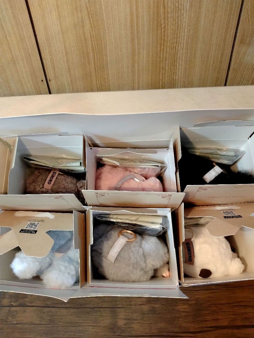 SiiNONO シノノ 6種 ぬいぐるみ