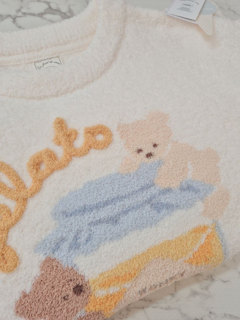 【新品タグ付き】ジェラートピケ はちみつベアプルオーバー