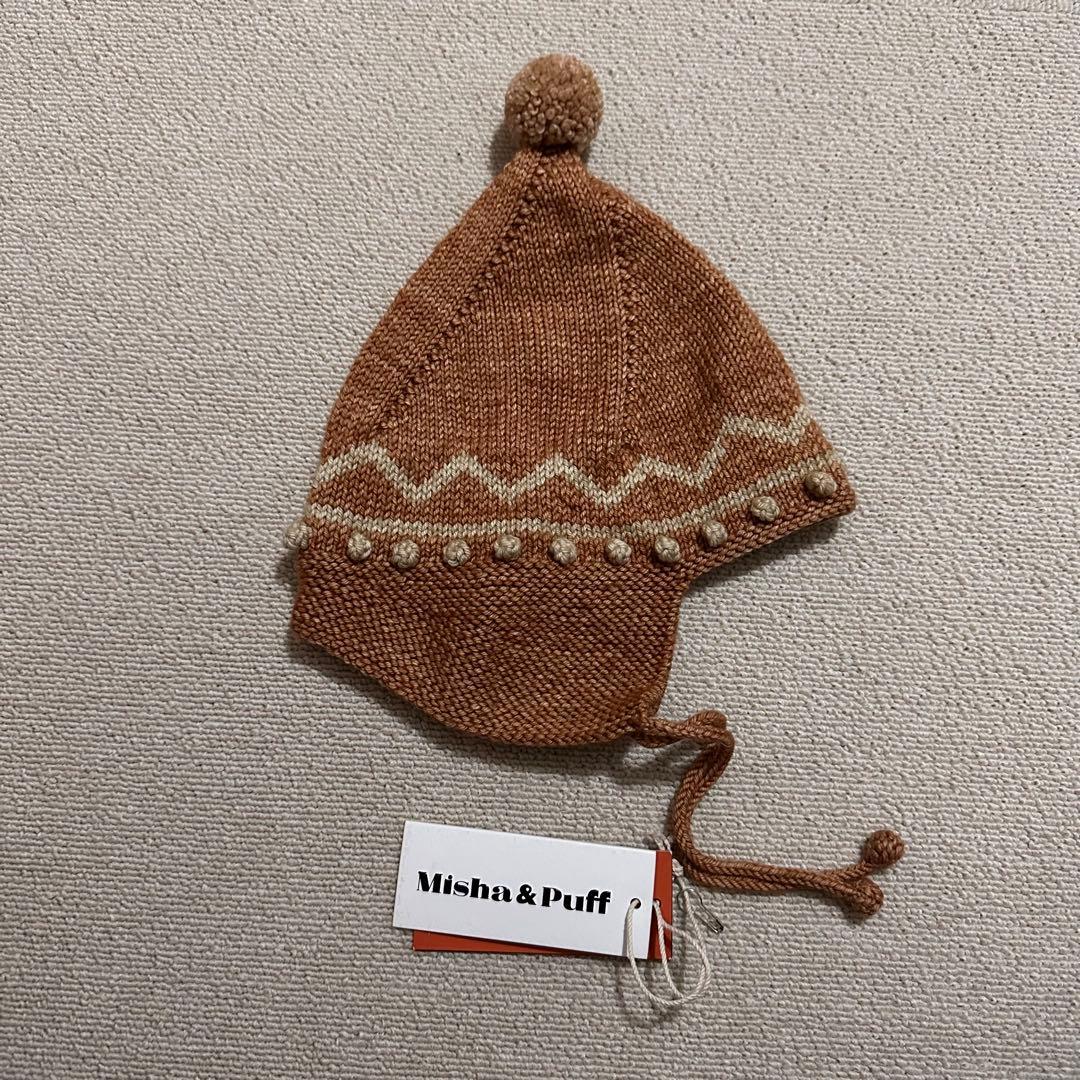 帽子 Misha & Puff / zigzag pointy 2-4y