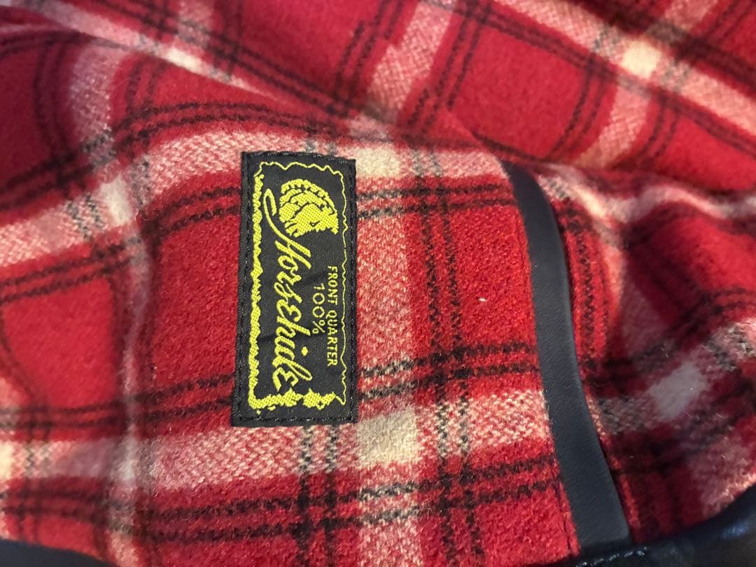 うなぎ　Y2LEATHER レザージャケット　ダークブルー　38