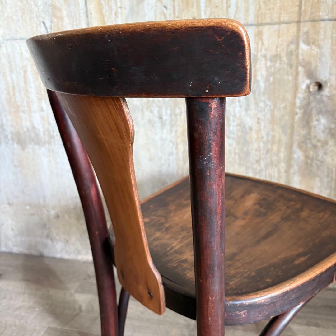 THONET アンティーク　ベントウッドチェア　曲木椅子　ヴィンテージ　④