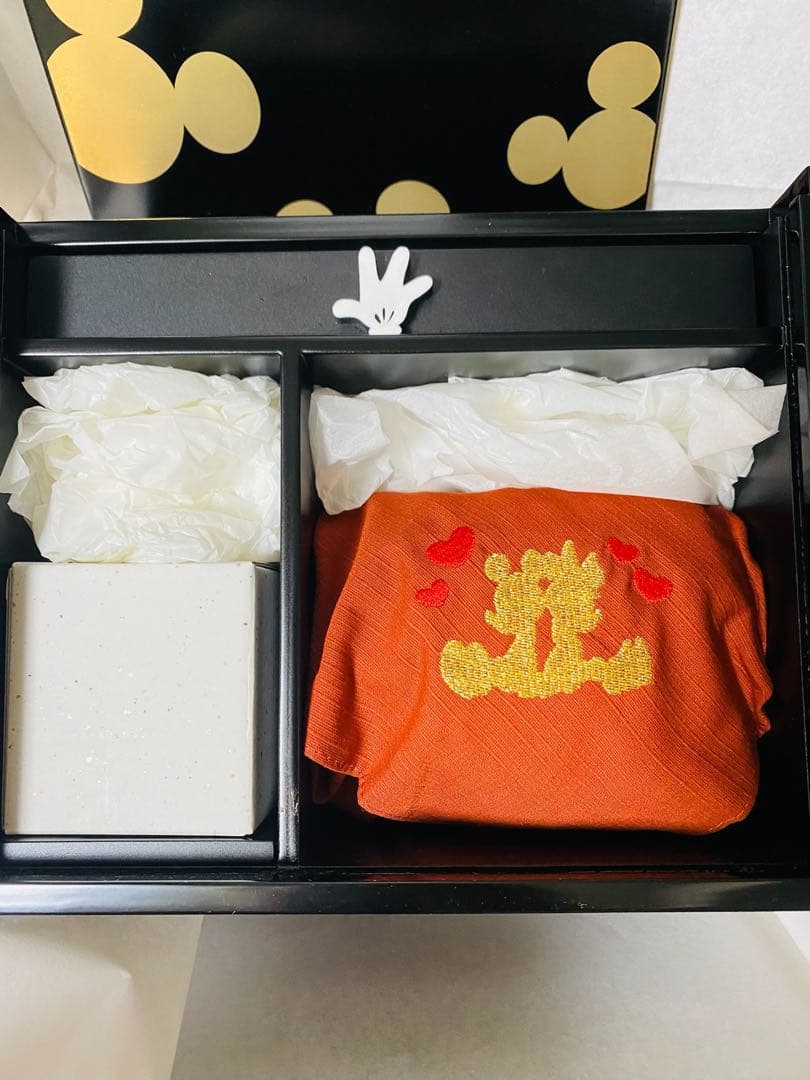 Disney 伝統工芸品 京都 茶道具セット ミッキー