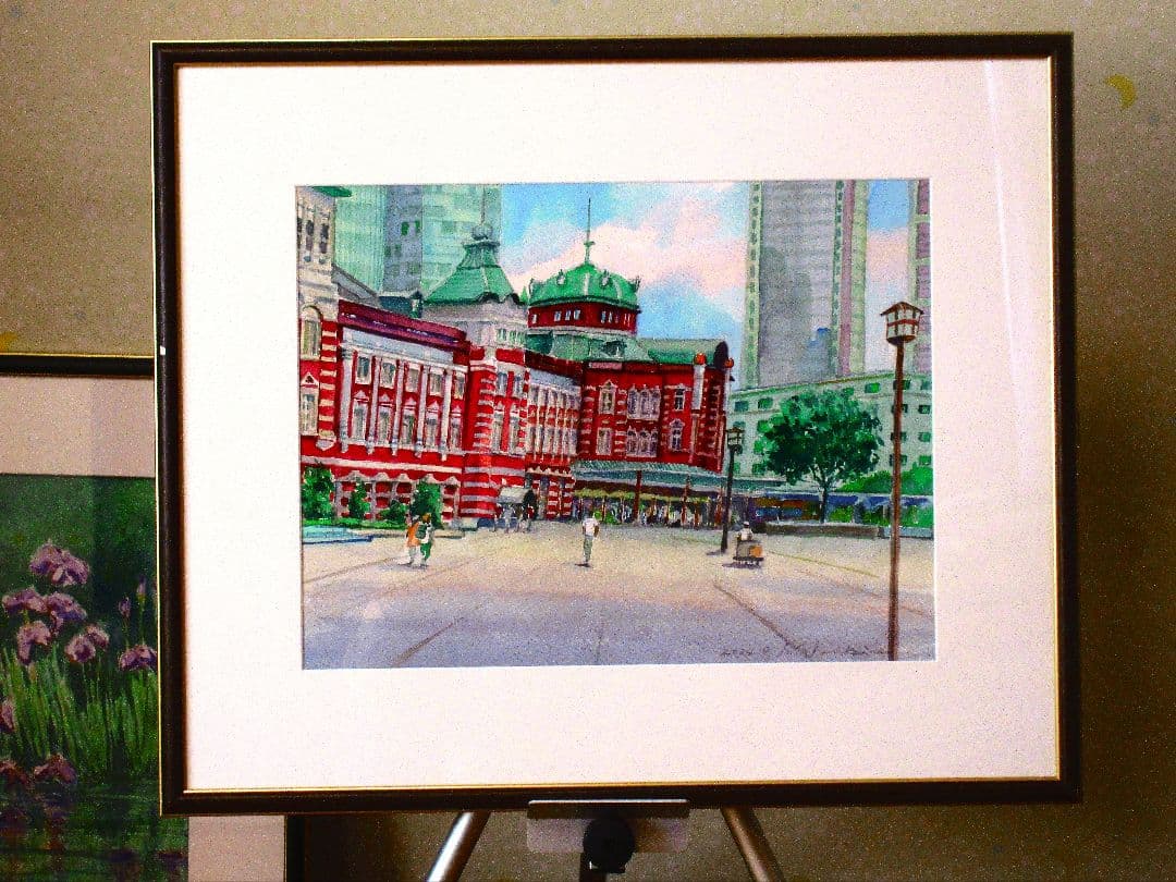 東京駅 水彩画 2025年作