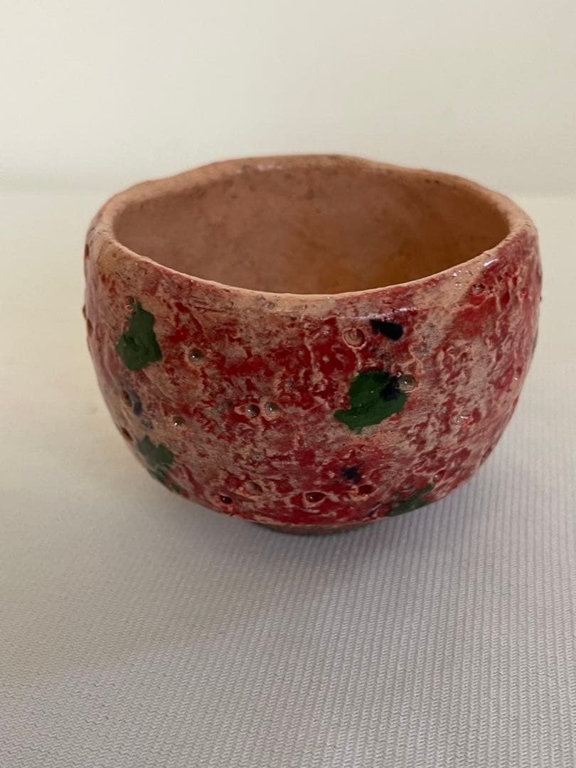 出口王仁三郎　ぐい呑み　茶碗　耀盌　ようわん 口径7.4cm 高さ5.4cm