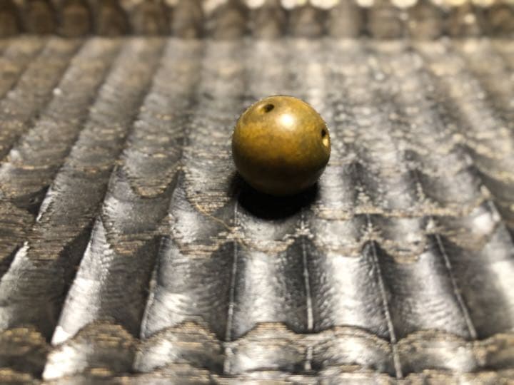 アンティーク　チベタンターコイズ　数珠珠　ボサ玉