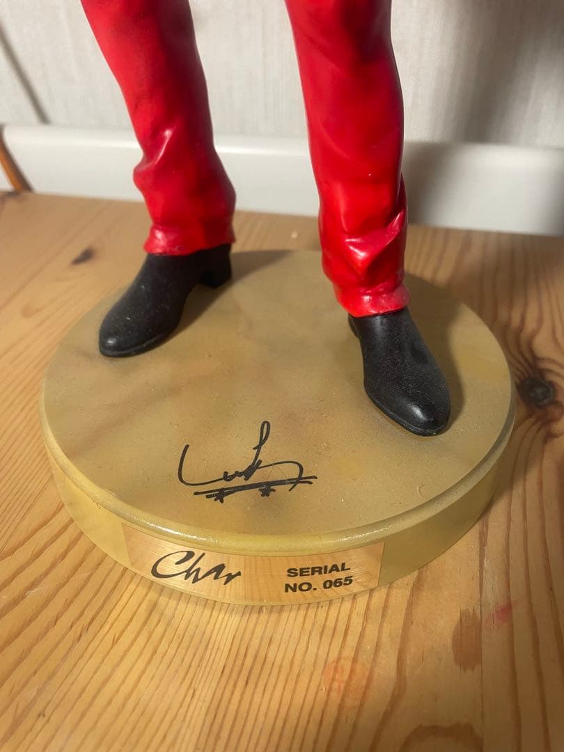 レア　char 20周年　フィギュア　直筆サイン入