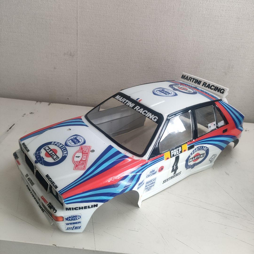 【当時物、レア】タミヤTA02シャーシ、プロポ、メカ付き、ランチアボディ付き