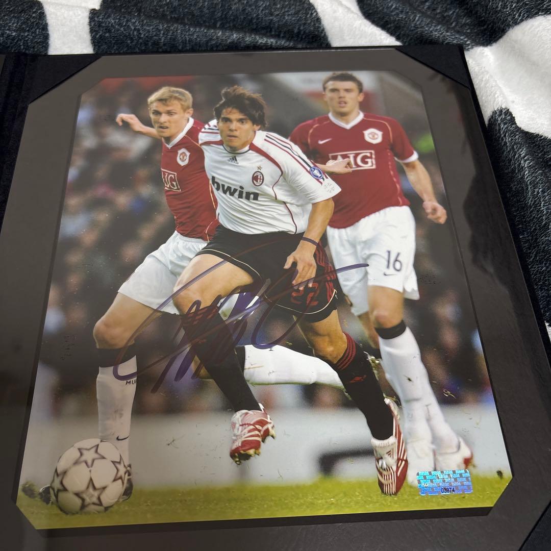 元ブラジル代表　カカ　サイン入りフォトブック