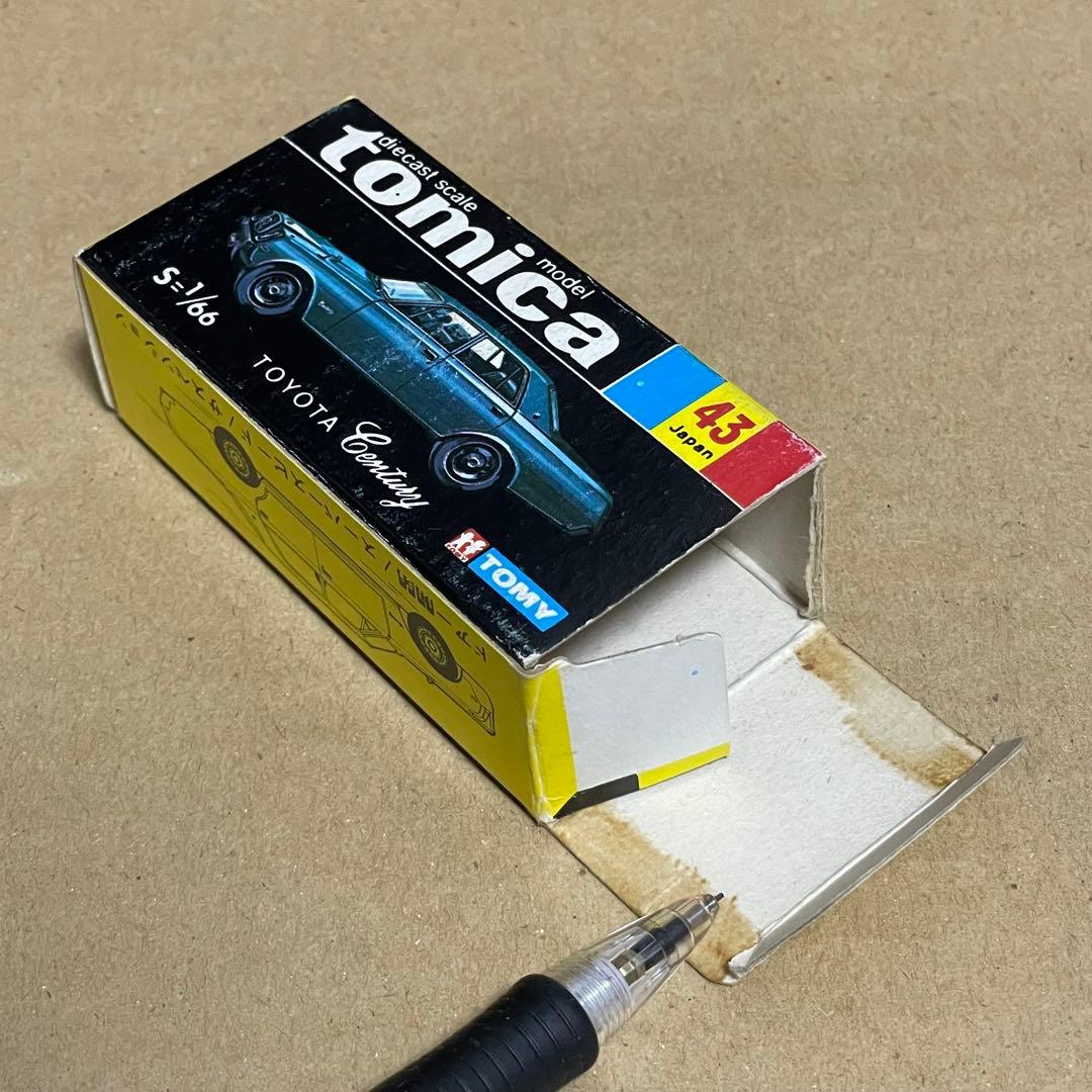 日本製 トミカ 黒箱43-1 トヨタセンチュリー スーパーギフト