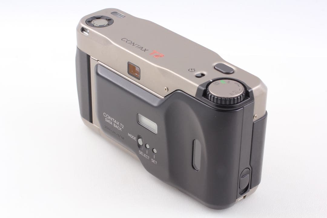【完動品/試写有り】CONTAX T2 シルバー データバック