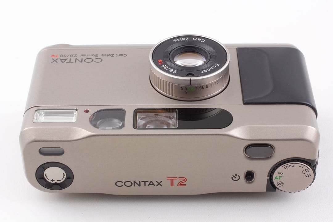 【完動品/試写有り】CONTAX T2 シルバー データバック