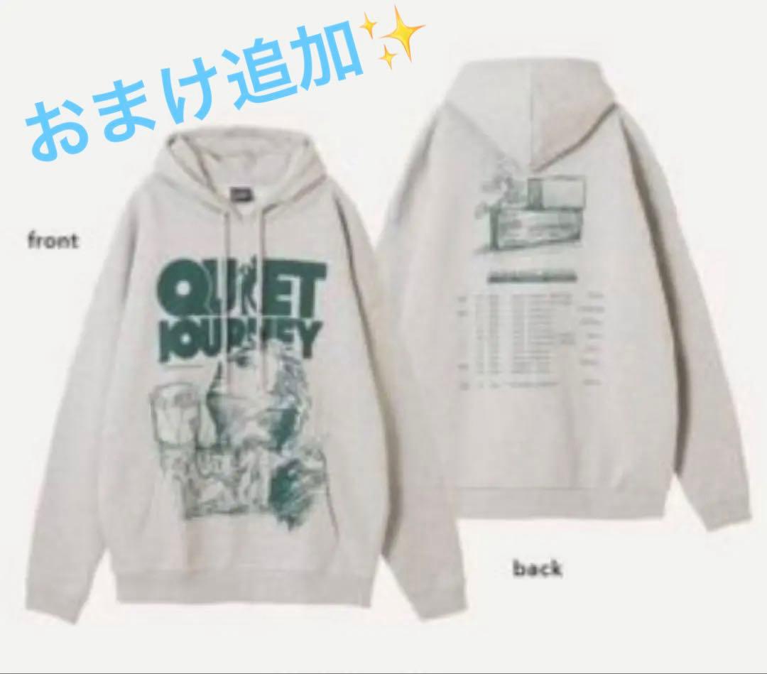 菅田将暉　QJ フーディー　グレイL