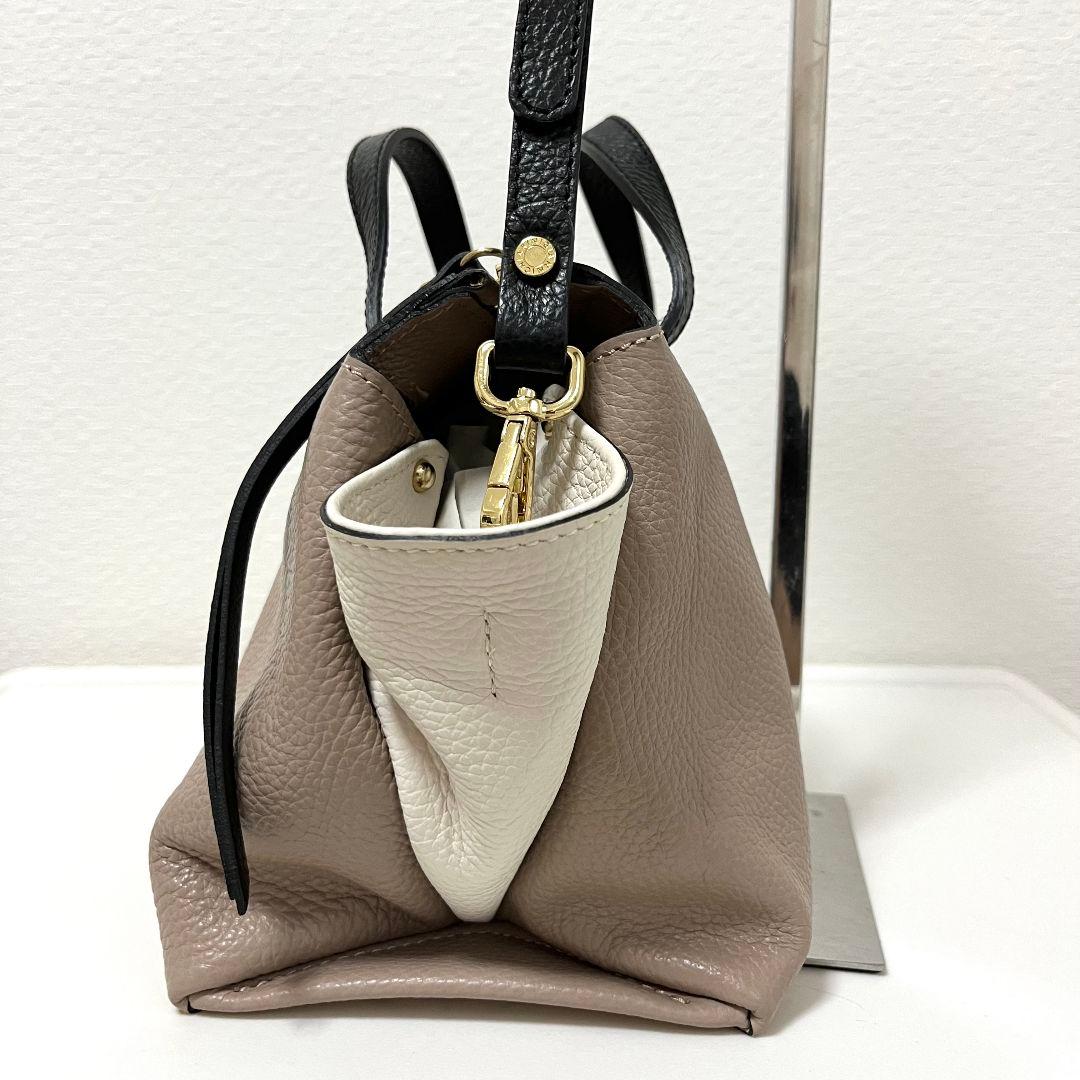 【美品】GIANNI CHIARINI 2way ショルダーバッグ オリガミ