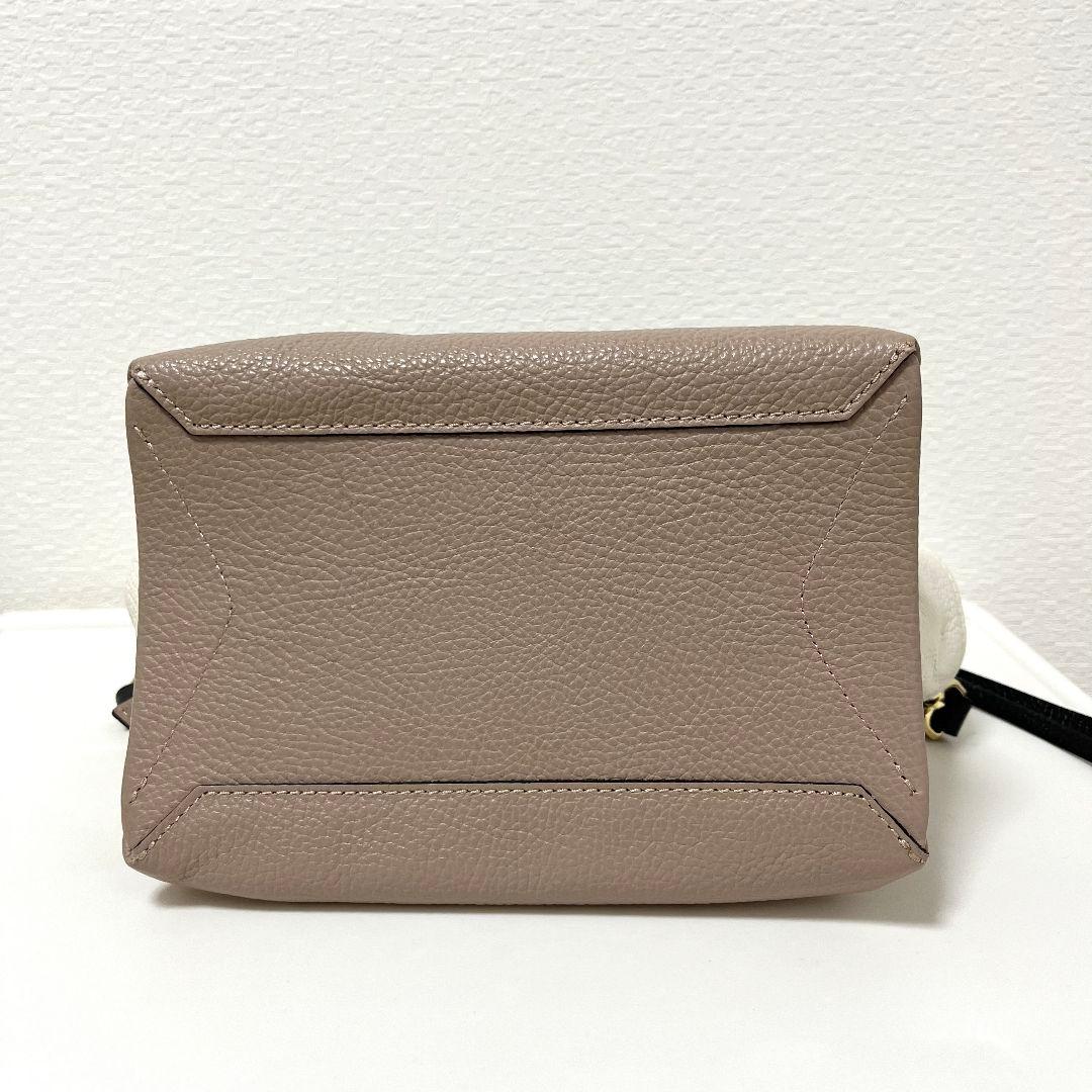 【美品】GIANNI CHIARINI 2way ショルダーバッグ オリガミ