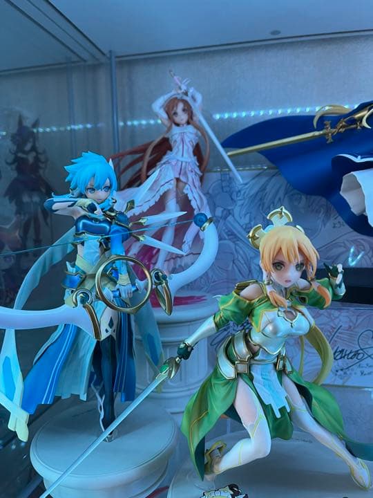 ジェンコ　SAO アスナ　シノン　リーファ　3体セット　三女神　フィギュア