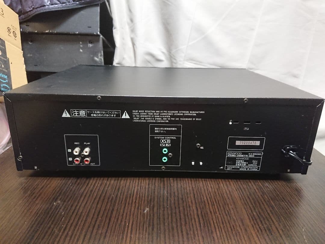 美品メンテナンス整備済みKENWOOD製カセットデッキKX-W6080